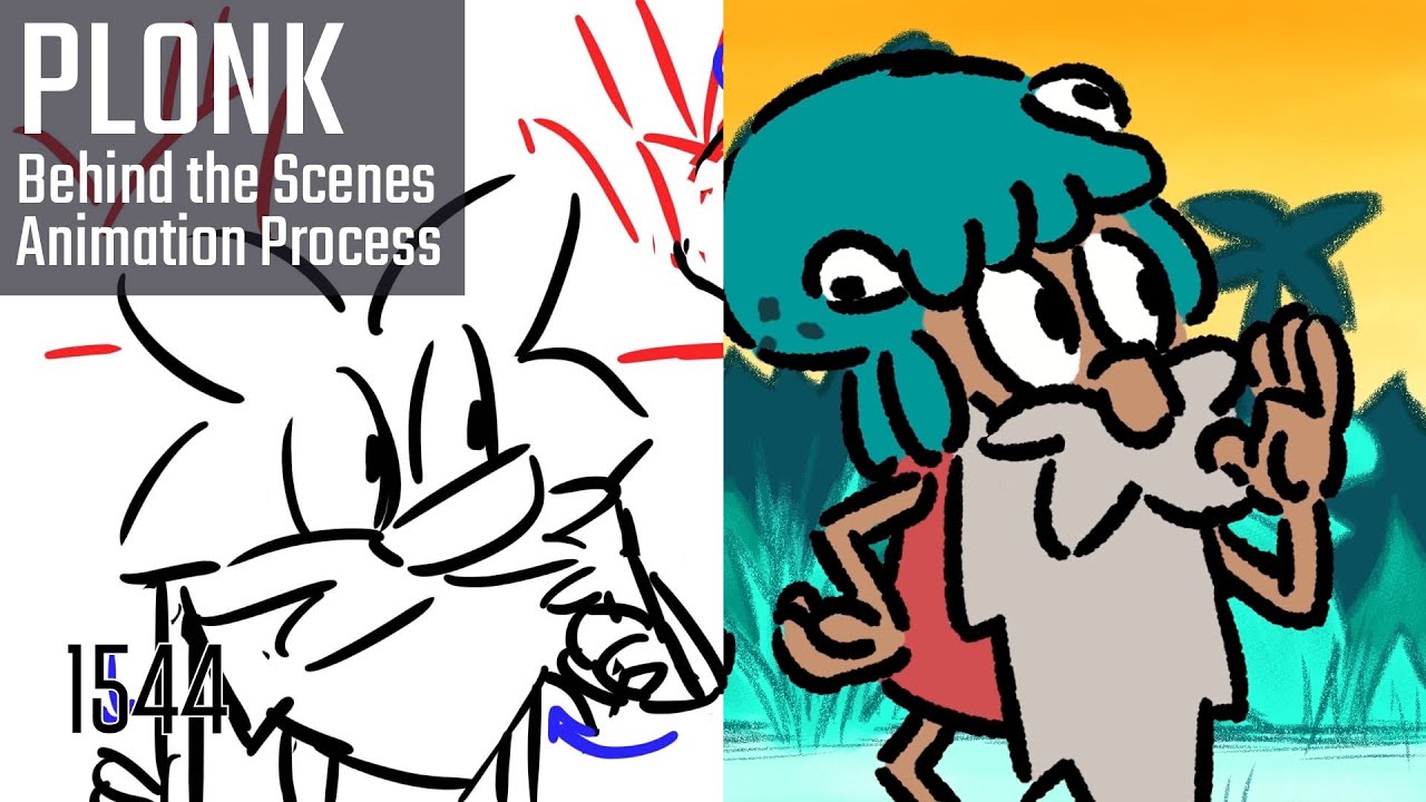 PLONK - Behind the Scenes Animation Process - YouTube