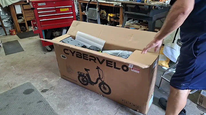 Cybervelo foldable ebike 1000w, 48V, 20AH, assembly