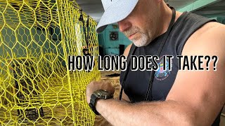 How long does it take to make a Hex crab trap?