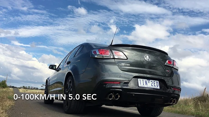 2017 Holden Commodore SSV Redline - Engine Sound and Acceleration