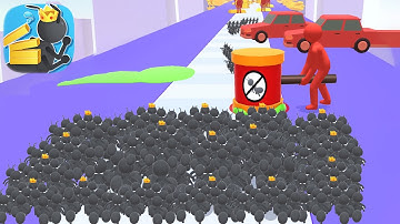 Tiny Run 3D- All Levels Gameplay (Android/iOS) Part 14 Max Level (110-115)