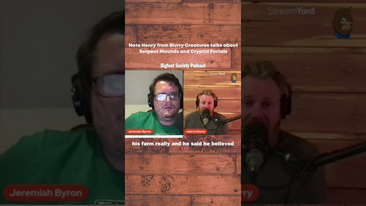 Nate Henry from Blurry Creatures talks about Serpent Mounds and Cryptid Portals
