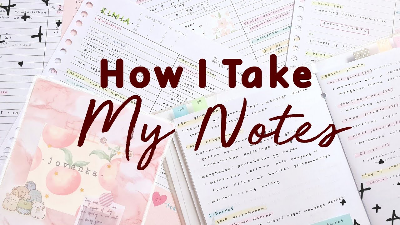 📝 Back to School 2020 : How I Take My Fast & Effective Notes ...