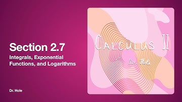 2 7 Logarithms and Exponentials