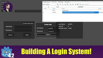 How To Create a Login System in Godot 4.2!