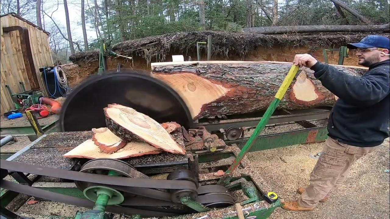 sawing 40 1x10 pine boards YouTube