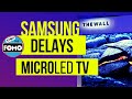 Delayed Samsung Micro LED TV Launch (Bad Yield or Worse)