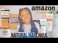 Amazon Natural hair Products Haul| Curlsmith, Cantu, aztec clay mask, etc.