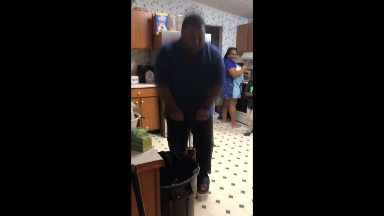 Pogo Stick Puts Hole Through Kitchen Floor (Tom Screaming Sound Effect