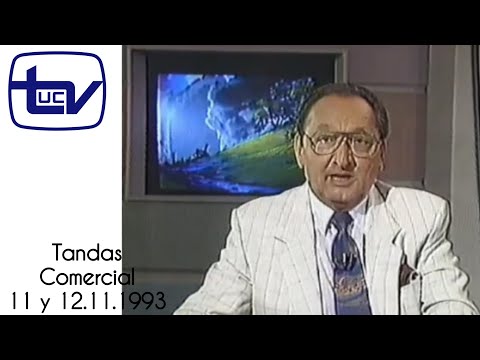 Tandas Comerciales Canal 13 UCTV Chile 11 Y 12 De Noviembre De 1993 