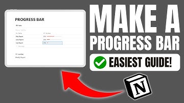 How to Make a Progress Bar in Notion