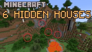 6 Hidden Houses in Minecraft