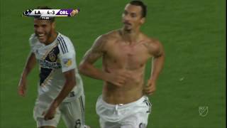 Zlatan Ibrahimovic scores HAT TRICK!! Watch all 3 goals