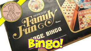 How To Play The Vintage Game 1971 Hasbro World of Family Fun Cage Bingo Game Set # 2035 screenshot 5