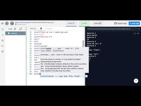 SNT Python Exercices 1 à 15 - YouTube