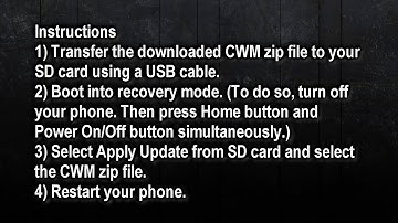 How to Install Clockworkmod Recovery Version 5 on Samsung Galaxy Ace GT-S5830 (Tutorial)