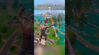 FLYING LAUNCH GLITCH in Fortnite Season 4😳 (Chapter 6) #fortnite #foryou #shortsfeed #fy