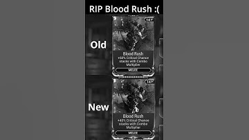 RIP Blood Rush (Warframe) #Shorts