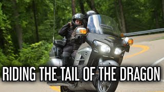 GL1800 GOLDWING RIDES THE TAIL OF THE DRAGON