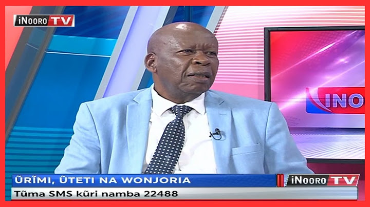 Ũrĩmi, ũteti na wonjoria na mũmbunge wa tene Muhika Mutahi