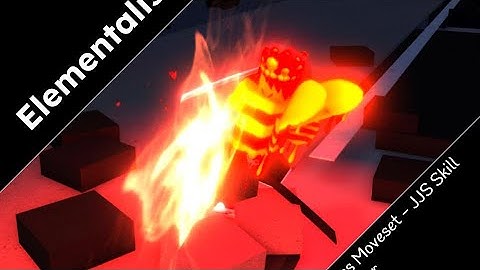 JJS **Elemental Spell Blade** Custom Boss Moveset (Skill Builder)