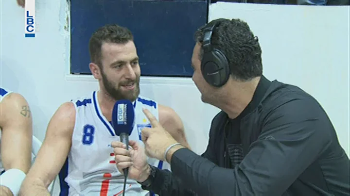 Champville vs Riyadi - Interview Elie Rustom