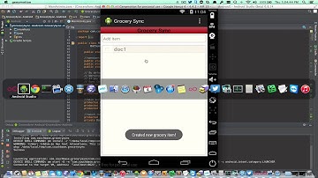 GrocerySync - Couchbase Lite Android demo app: Part II