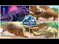 ALL RAID BOSS BATTLES (JURASSIC WORLD ALIVE)