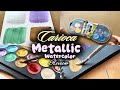 Affardable & Vibrant! Carioca Metallic Watercolor Review