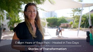 Eleven Years of Back Pain – Healed in Two Days