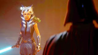 Ahsoka Tano Vs Darth Vader & Trilla Final Boss Fights and Ending PC Mod 4K Ultra HD