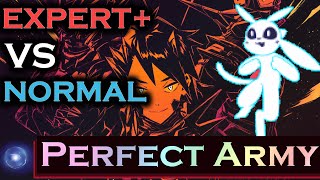 USAO - PERFECT ARMY | 4 Difficulties Comparison | Map Showcase