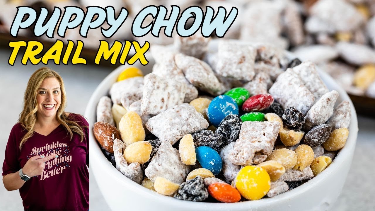 Trail Mix Muddy Buddies (Puppy Chow) YouTube