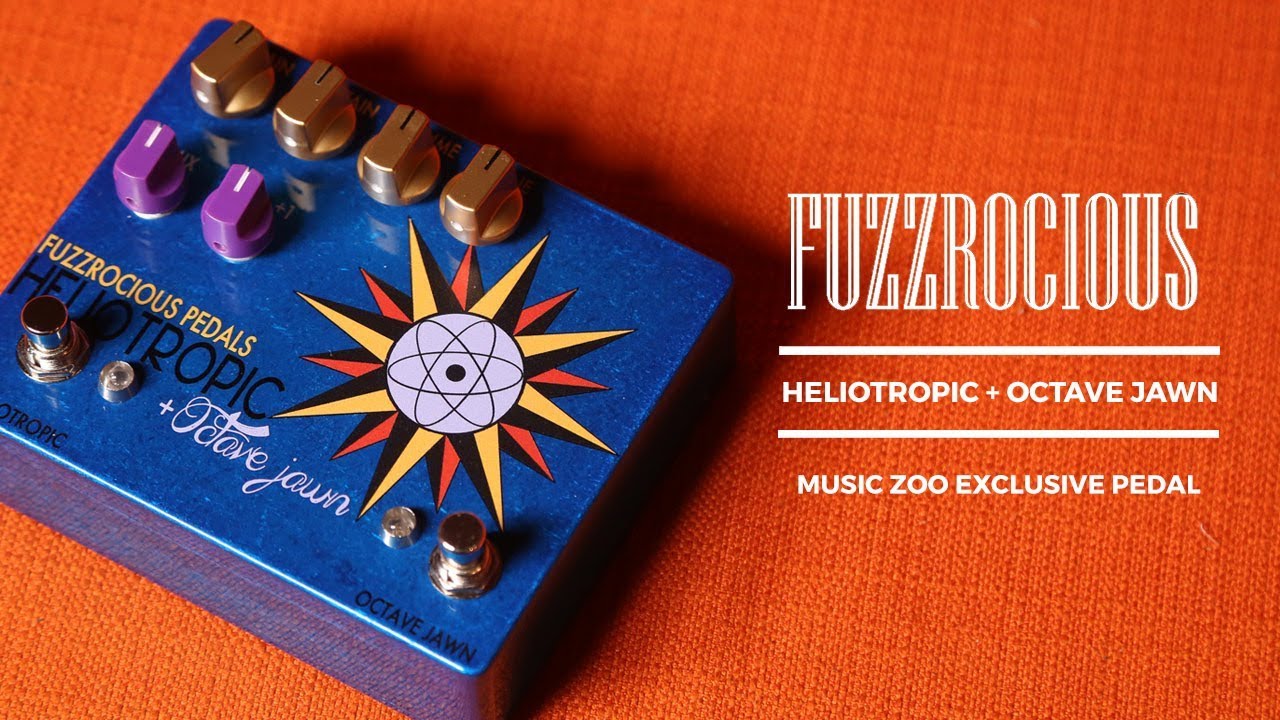 Fuzzrocious Heliotropic + Octave Jawn Music Zoo Exclusive Pedal
