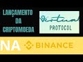 lançamento da criptomoeda VIRTUAL na binance