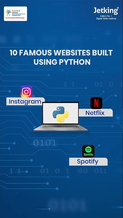Top 10 Famous Websites Built using Python Programming #shorts #python # ...