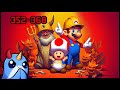 Satan and Mario sitting in a tree... k i s s i n g