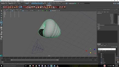 Snail Shell Modelling in 5 minutes in Maya