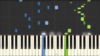 Video thumbnail of "G Minor Bach - Luo Ni [Piano Tutorial] (Synthesia)"