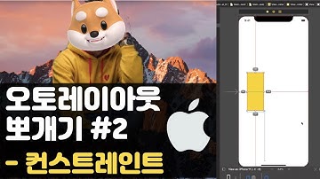 취준생을 위한 아이폰 앱개발 강좌 오토레이아웃 컨스트레인트  - Swift AutoLayout fundamental Tutorial (2020) - constraint