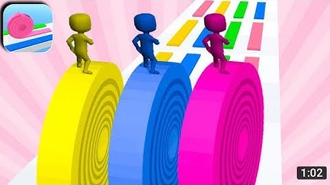 Layers Roll Game All Levels 1-2 Gameplay Walkthrough Android iOS Mobile Games Part - 1