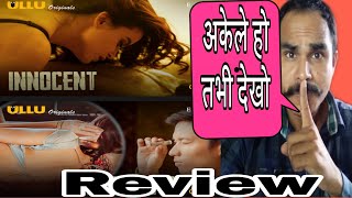 Innocent web series review | ullu app web series Innocent Review | Dilip gound | Innocent Review