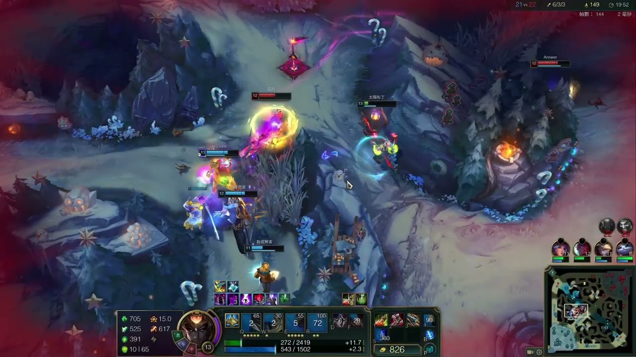 鑽三 上路 嘉文四世 vs 雷玟 / Diamond 3 Top Jarvan IV vs Riven