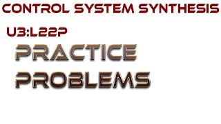 L22P:  Practice Problems