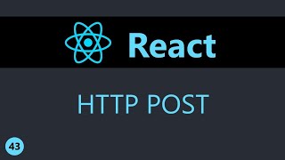 ReactJS Tutorial - 43 - HTTP POST Request (English) Content