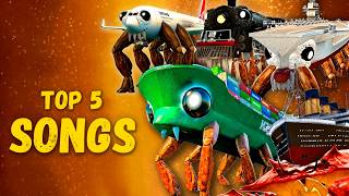 TOP 5 SONGS | CRABTANIC SEA MONSTER TEAM (Official Music Video)