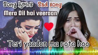 teri yaad sataye Mujhe tere Jaane k baad new Urdu song by singer Wahid marri