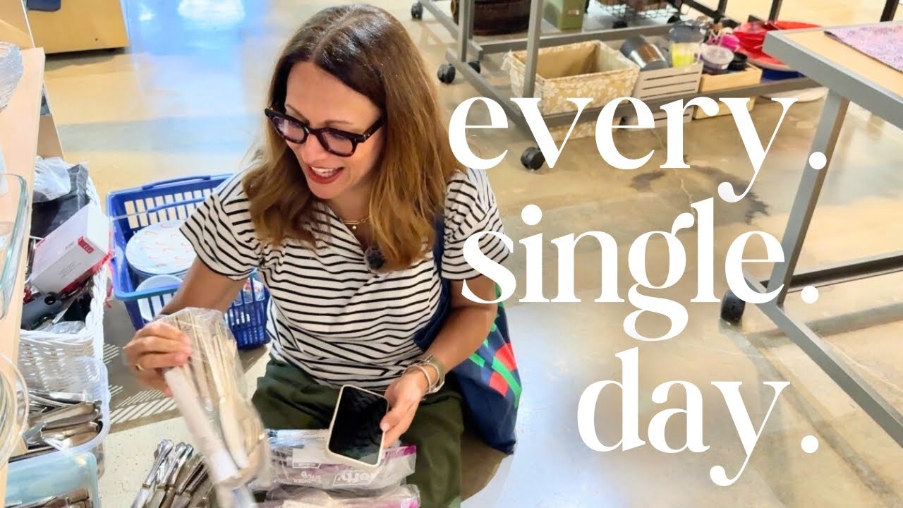 I Thrifted 5 Days in a Row! HUGE Vintage Haul for My Etsy Shop