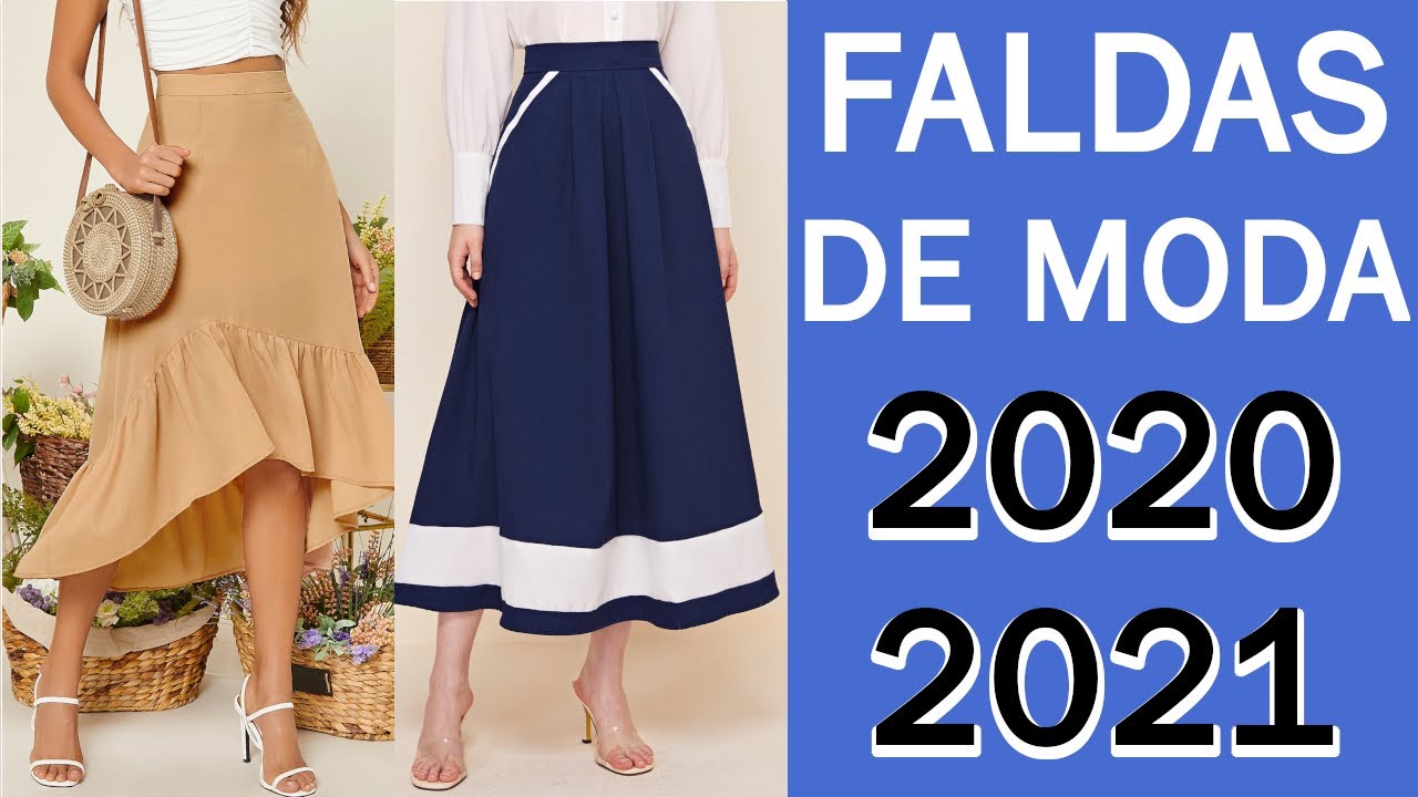 HERMOSAS FALDAS MODA Y PARA ESTE 2020/2021 #9 -