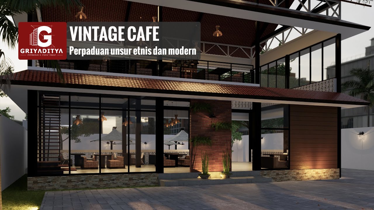 Desain Cafe Vintage YouTube